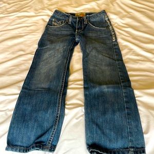 Wrangler 20X girls size 8 slim.